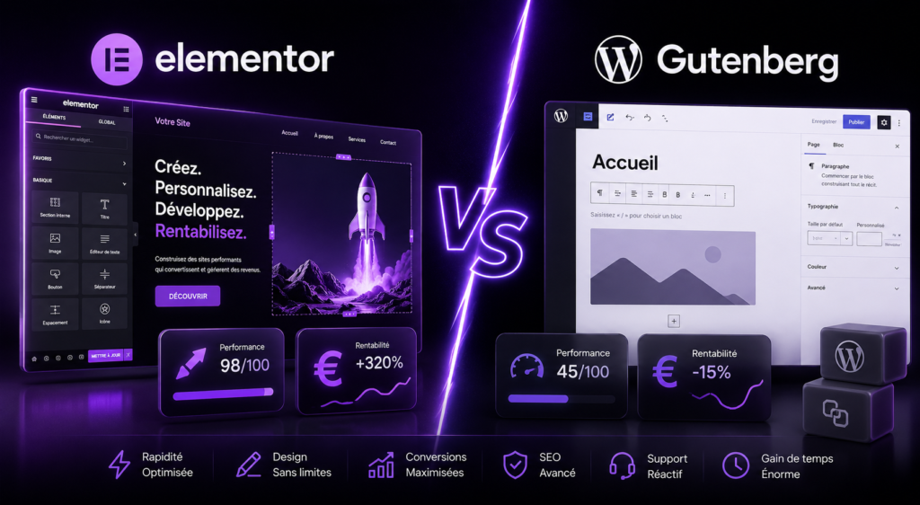 Elementor vs Gutenberg