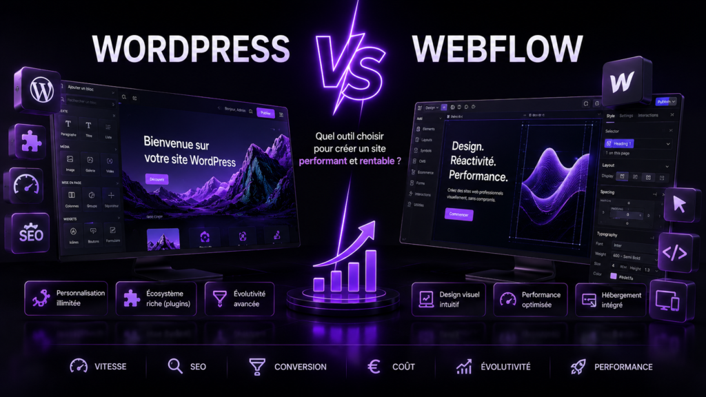 WordPress vs Webflow